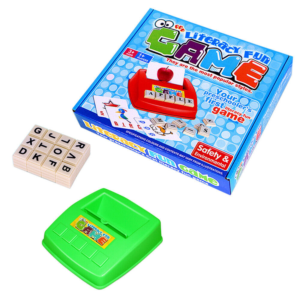 Scrabble Card Set - Educational Alphabet Toy