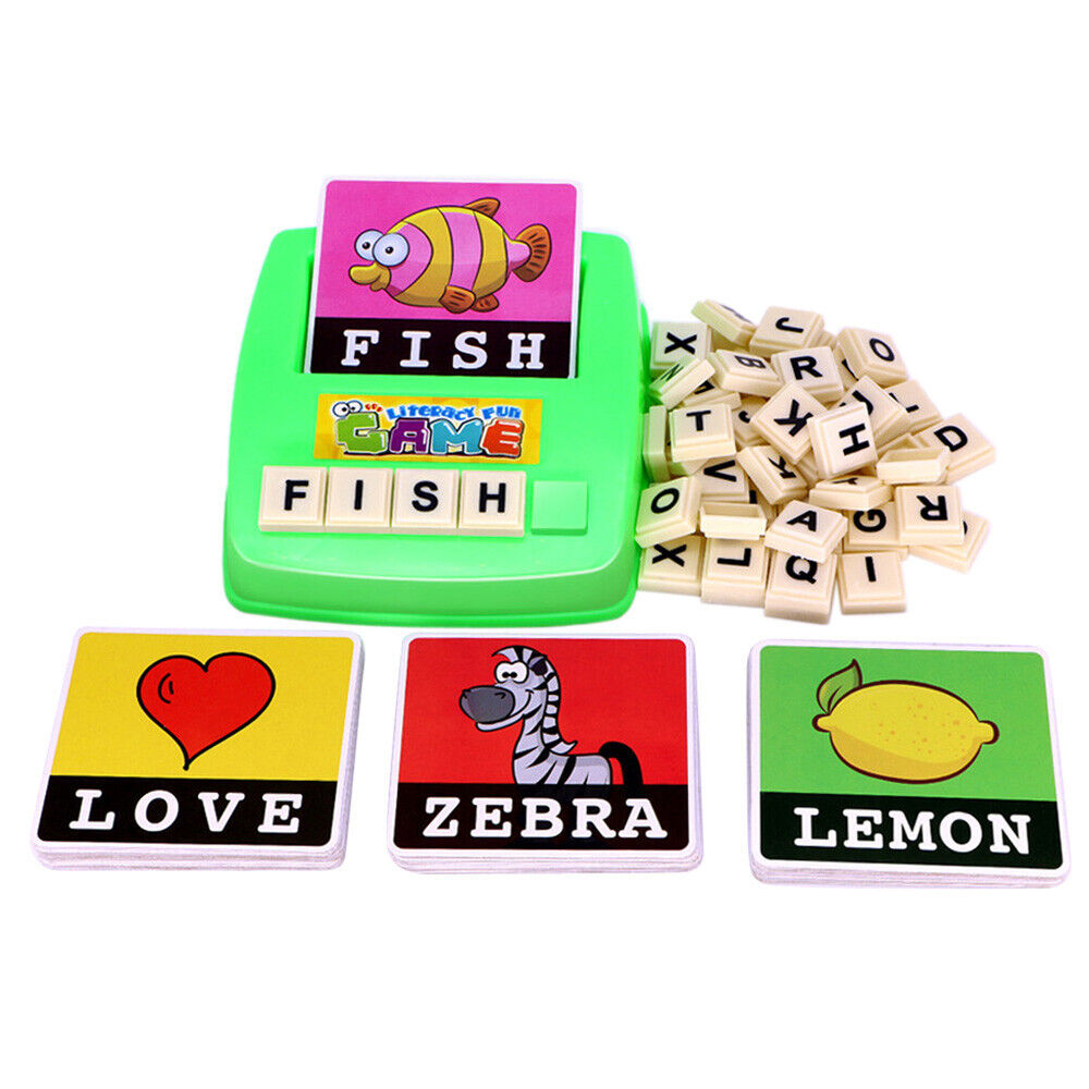 Scrabble Card Set - Educational Alphabet Toy