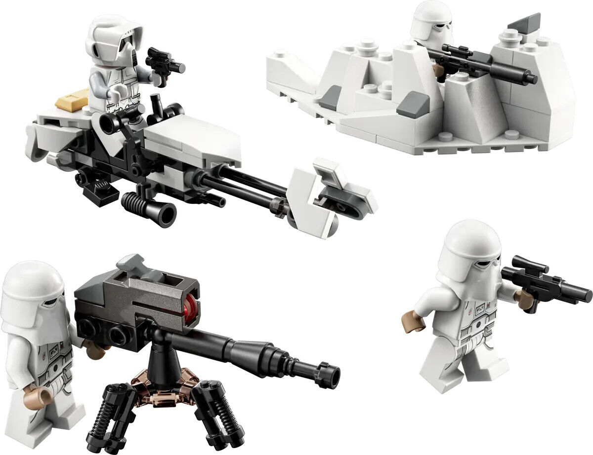 LEGO Star Wars SNOWTROOPER BATTLE PACK 105 pcs