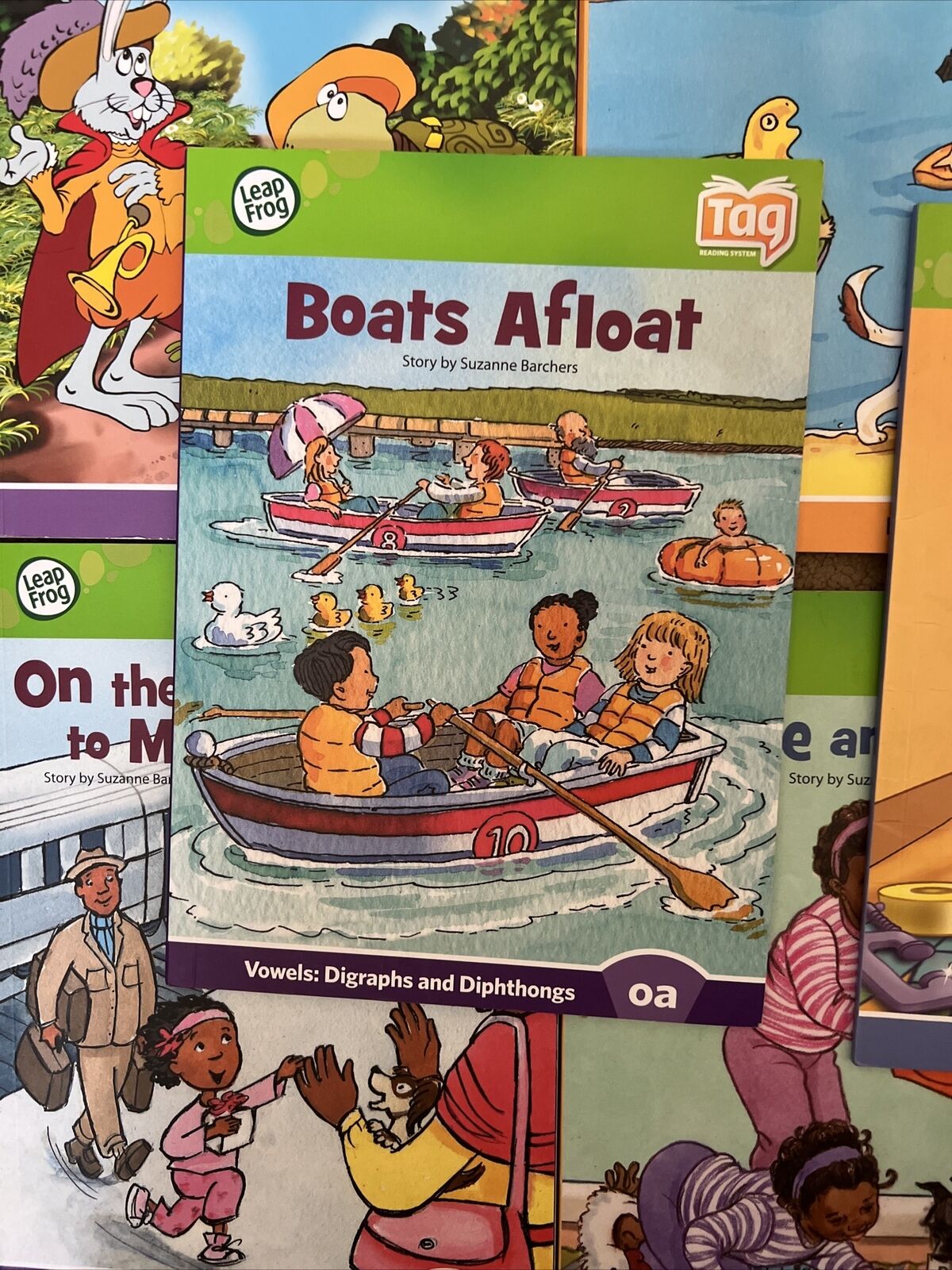 12 Leap Frog Leap Reader Tag Interactive Reading Books - Bike Race