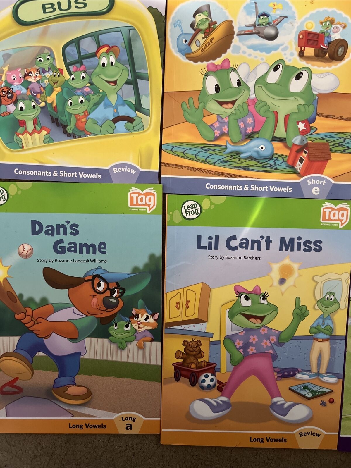 13 Leap Frog Leap Reader Tag Interactive Reading Books