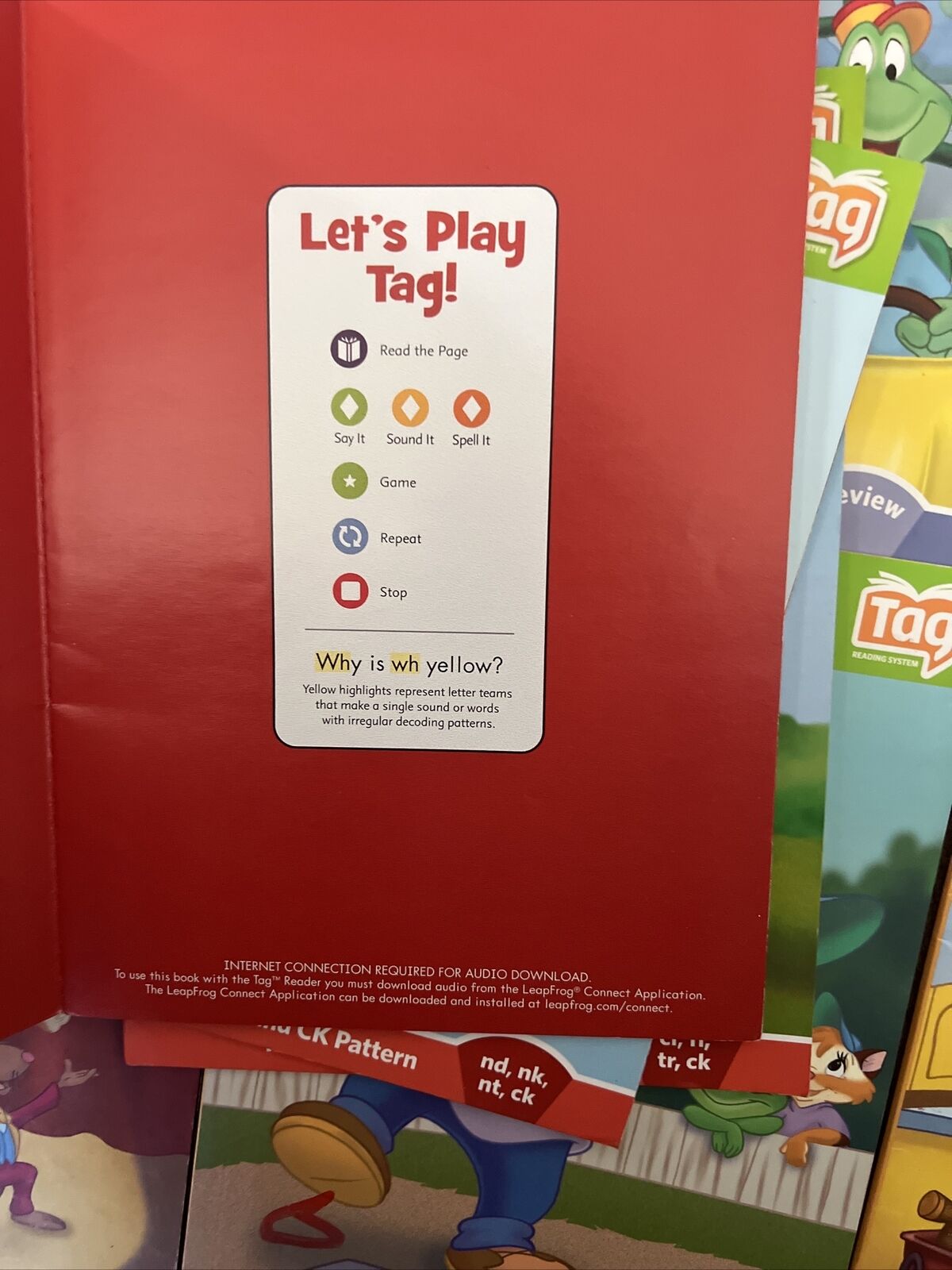 13 Leap Frog Leap Reader Tag Interactive Reading Books