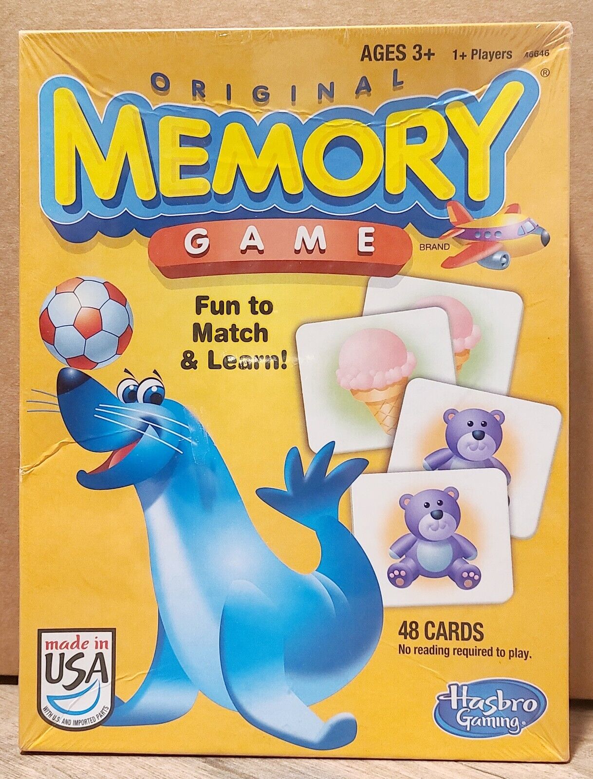 2013 Hasbro Original Memory Game 48 Picture Cards