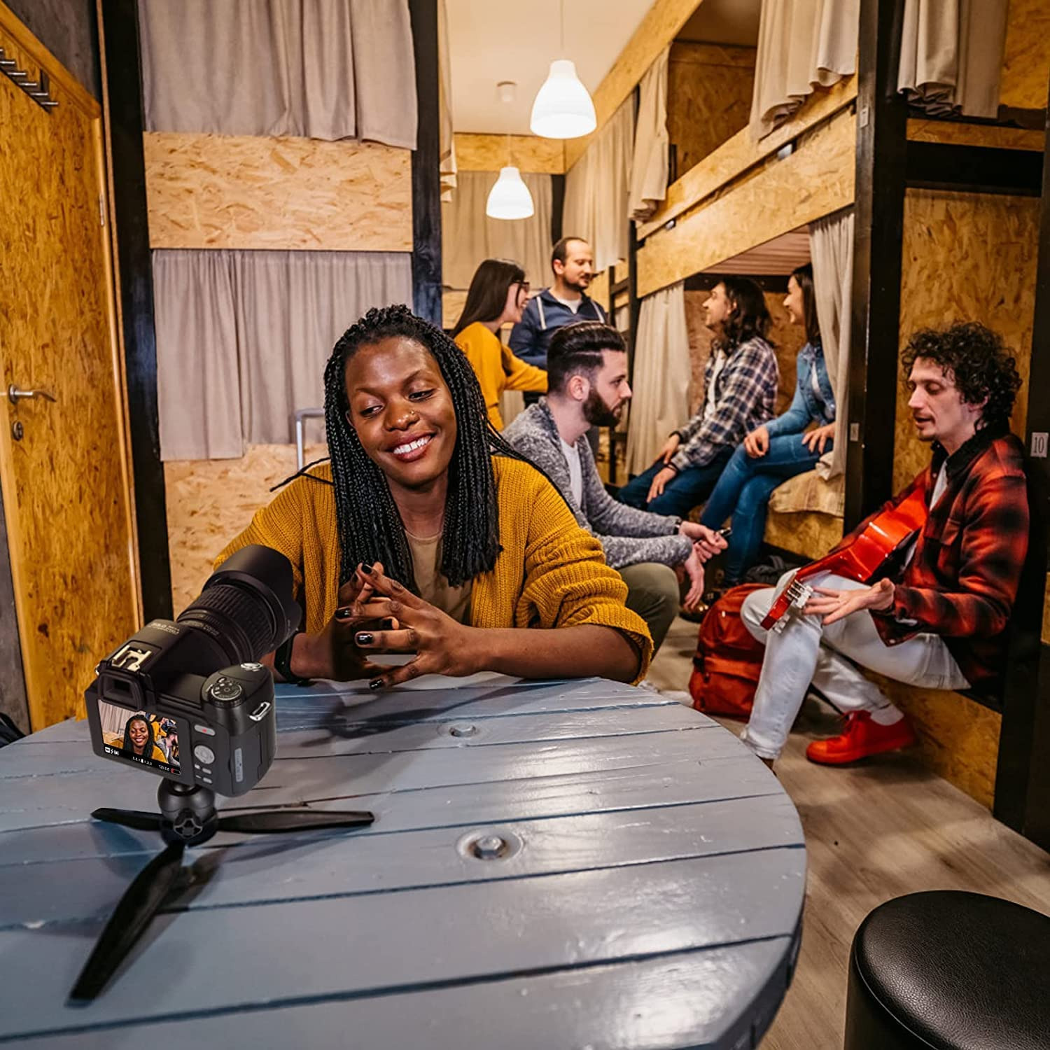 33MP 4K DSLR Camera with Lenses