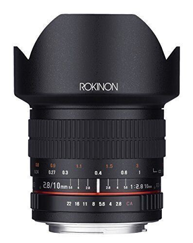 Rokinon 10mm f/2.8 Wide-angle Lens for Nikon