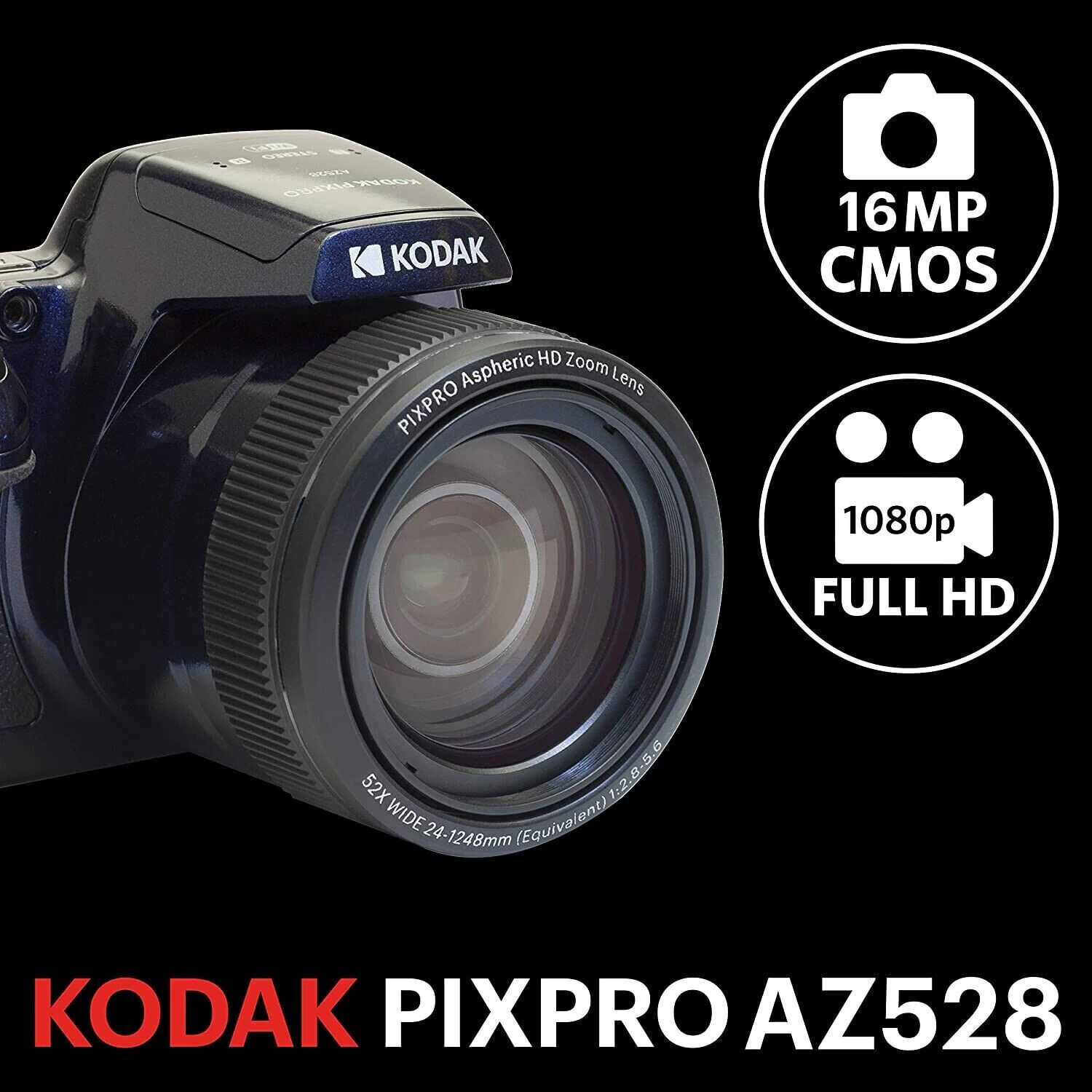 Midnight Blue Kodak PixPRO Astro Zoom Camera