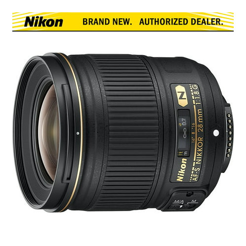 Nikon 28mm Wide-Angle Prime Lens