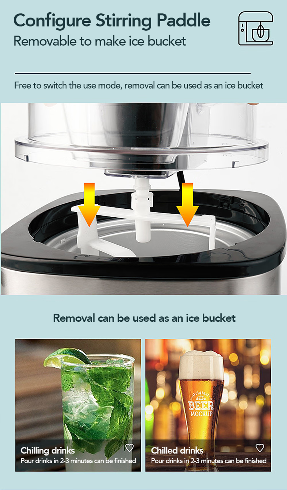 Electric Fruit Soft Serve Ice Cream Maker