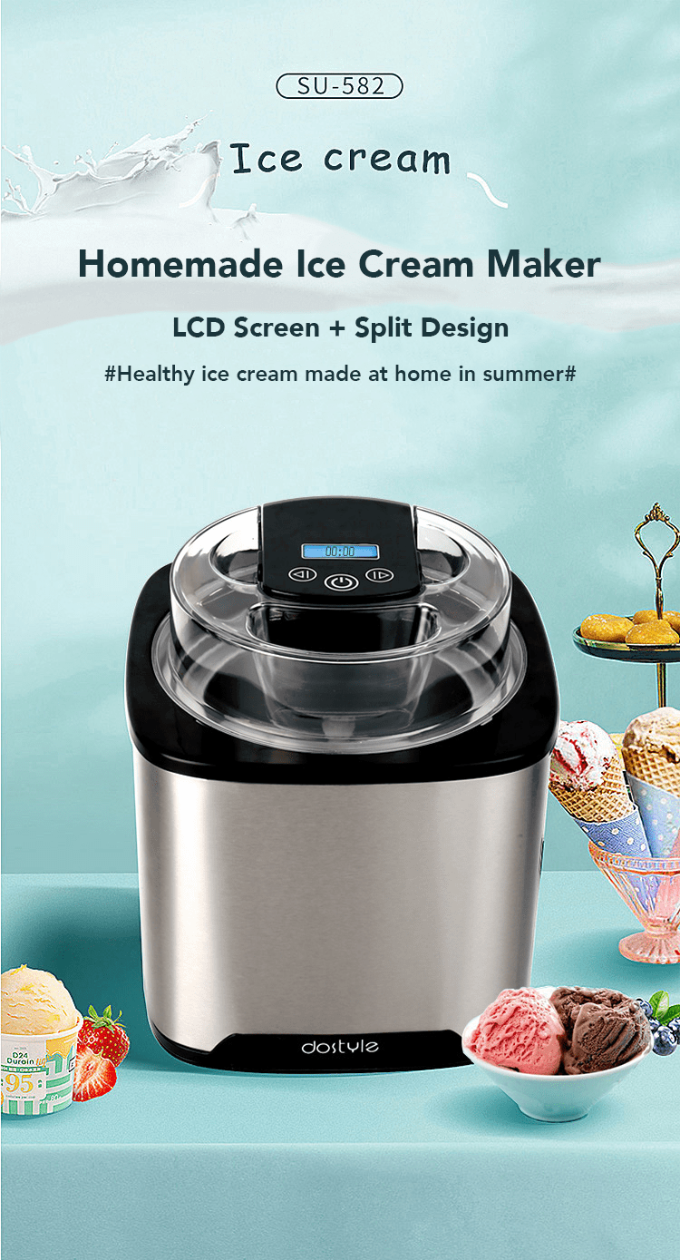 Electric Fruit Soft Serve Ice Cream Maker