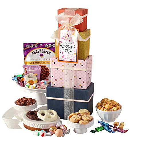 Mother's Day Snack Gift Tower