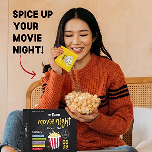 Gourmet Popcorn Variety Pack for Movie Nights