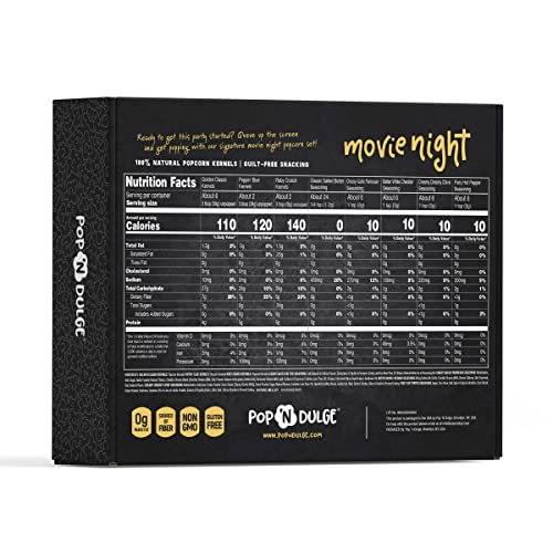 Gourmet Popcorn Variety Pack for Movie Nights