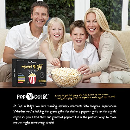 Gourmet Popcorn Variety Pack for Movie Nights