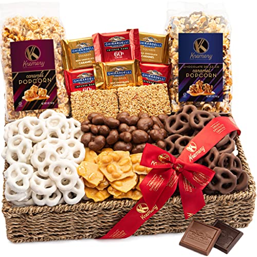 Gourmet Sweet Treats Gift Basket (3.5 LB) USA Made