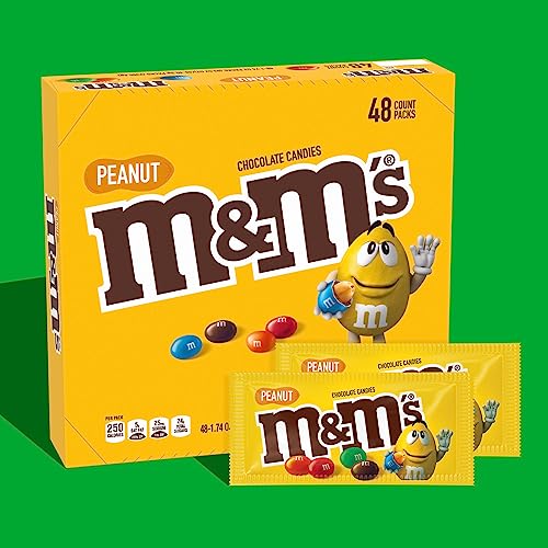 48-Count M&M's Peanut Milk Chocolate Box
