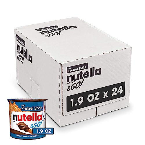 Bulk 24 Pack Nutella & Pretzel Snack Packs