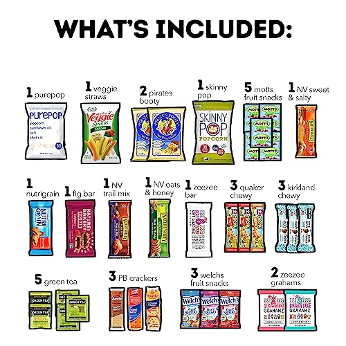 Healthy Snack Care Package for Students & Adults