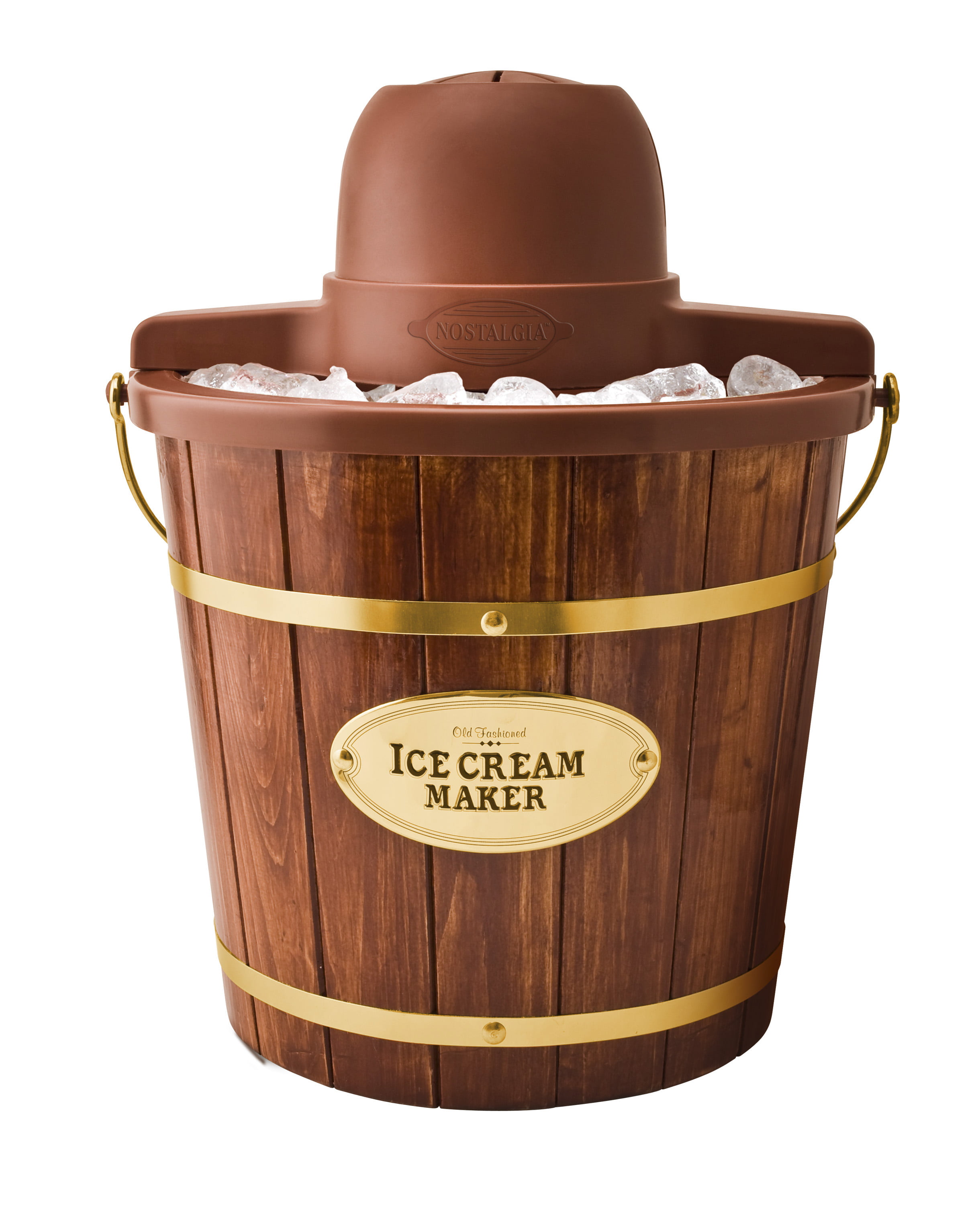 4 Quart Soft Serve Ice Cream Maker with Handle