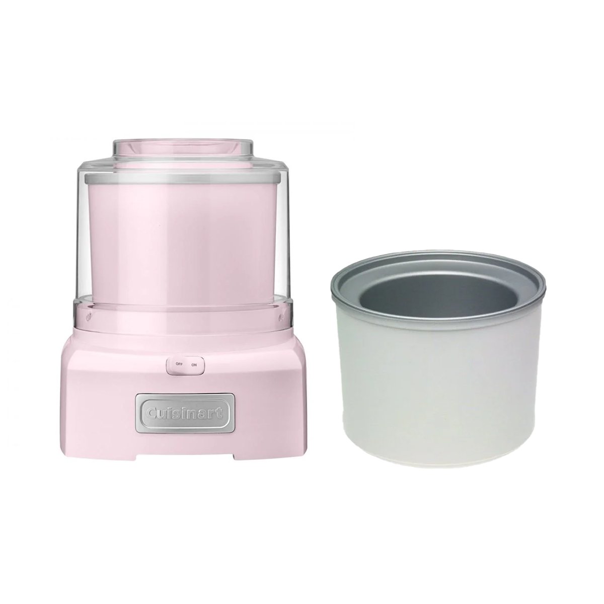 Pink Cuisinart Ice Cream Maker with Extra Bowl