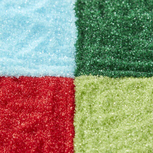 Sparkling Sugar Sprinkle Mix - 4 Colors, 4.37oz