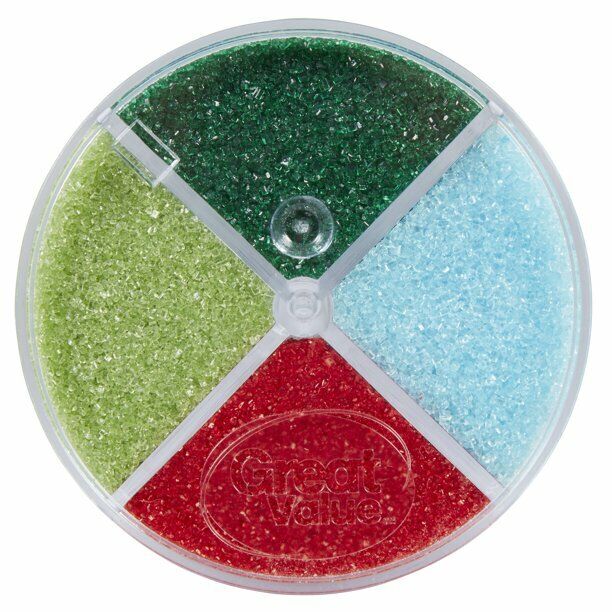 Sparkling Sugar Sprinkle Mix - 4 Colors, 4.37oz