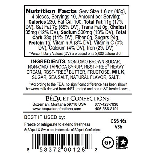 Montana-made Gourmet Salted Caramel Candy Gift Bag