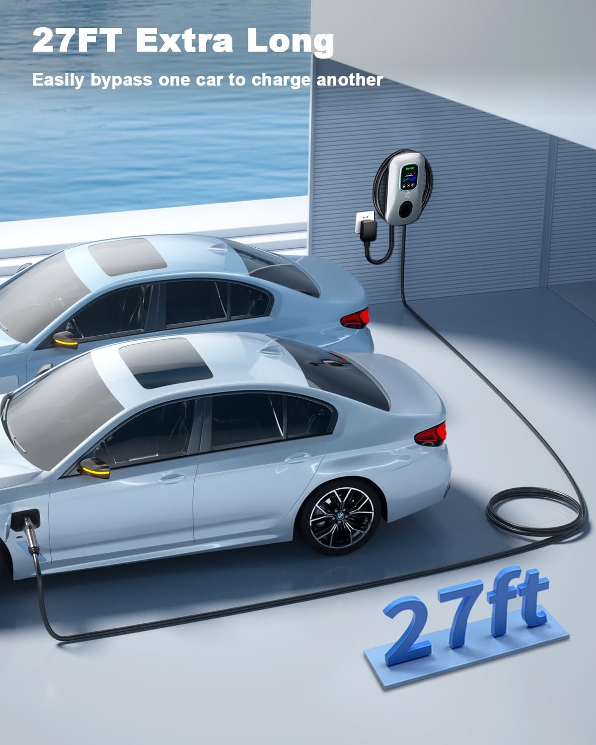 Smart Level 2 EV Charger with Wifi $400