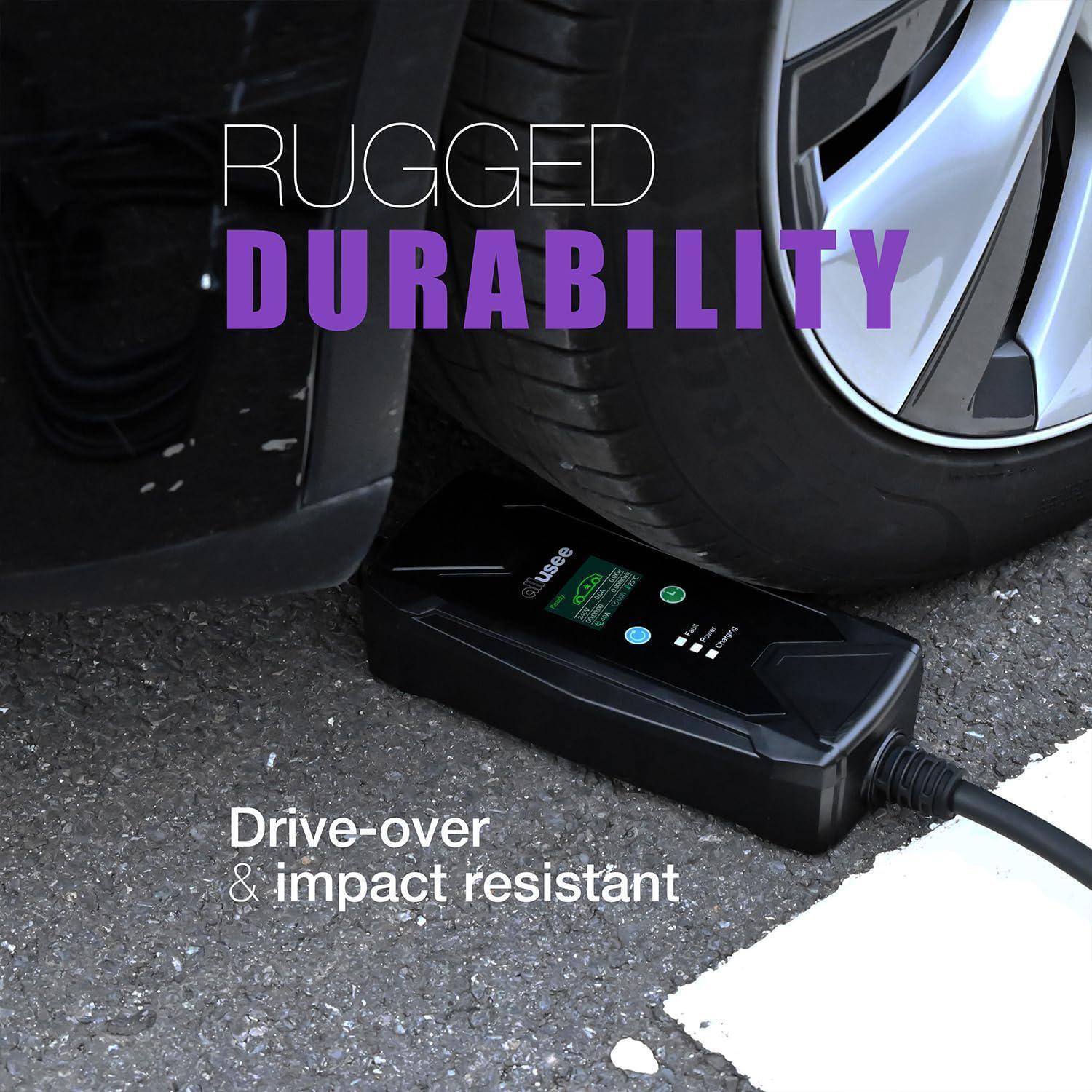 Portable 9.6KW Level 2 EV Charger with J1772