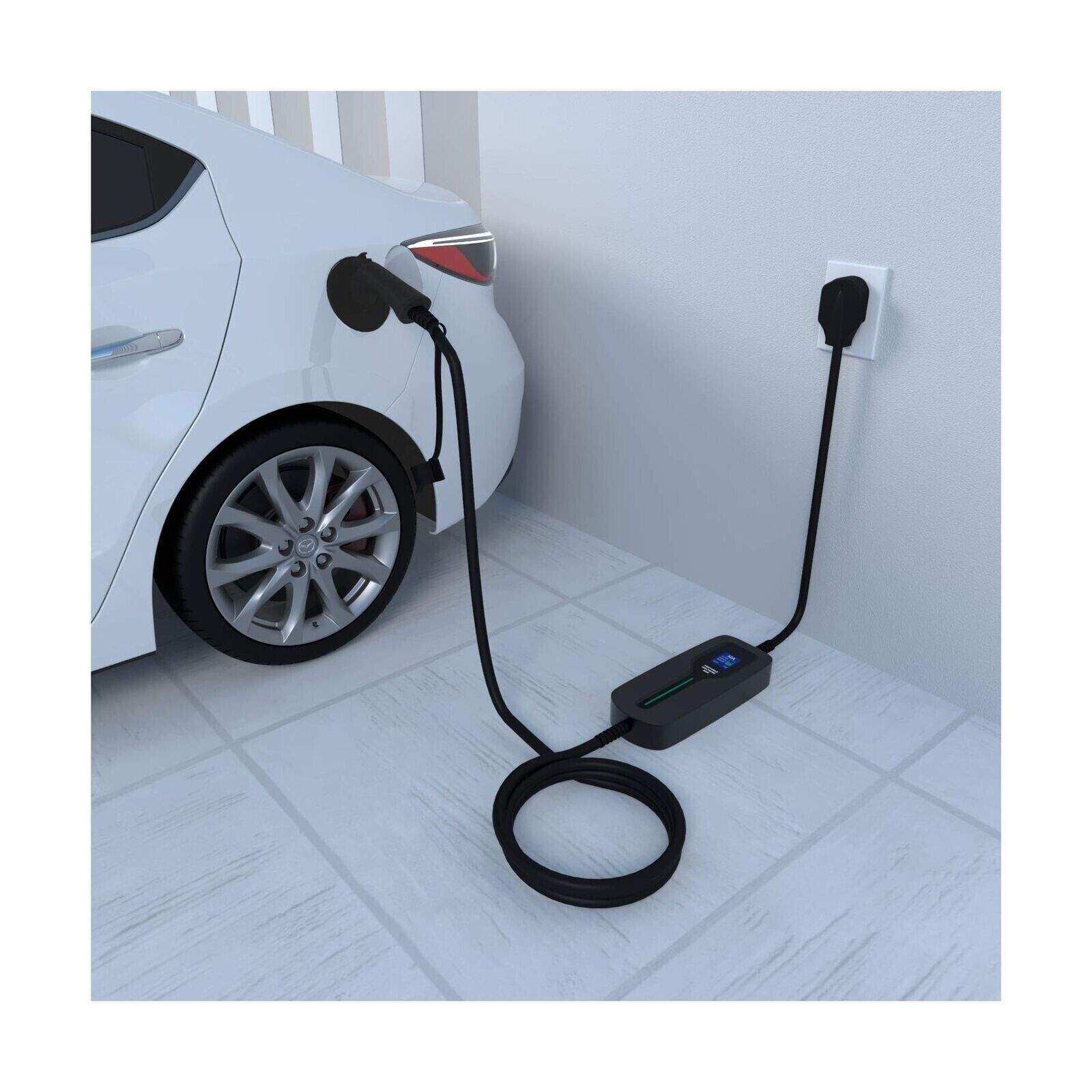 Portable Level 2 EV Charger, 32A/220V - 25ft. Cable