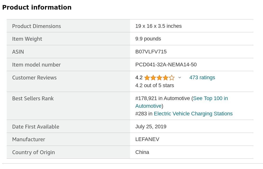 240V 32A Level 2 Electric Car Fast Charger