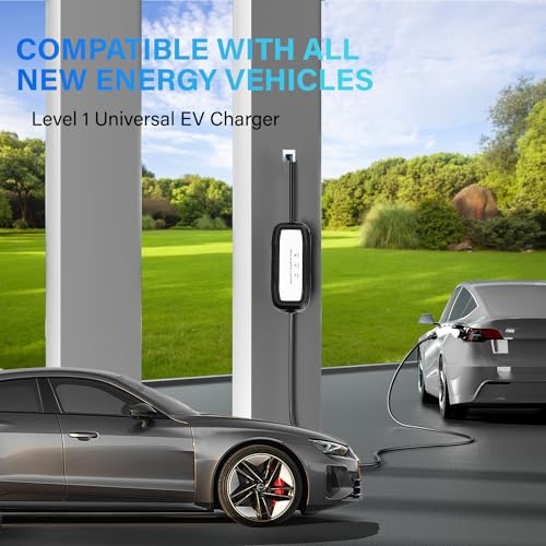 AplysiaTech Portable 15Amp EV Charger with 21Ft Cord