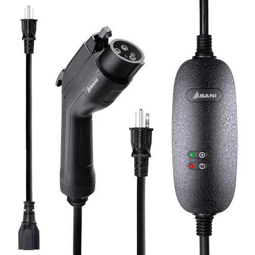 Asani Portable EV Charger for Level 1 & 2 Vehicles