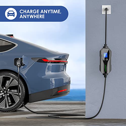 EVJUICION Level 1-2 EV Charger 16Amp 3.84kW 110V-240V