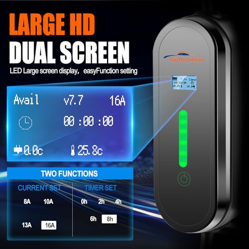 Portable EV Charger for Level 1 & 2 Vehicles