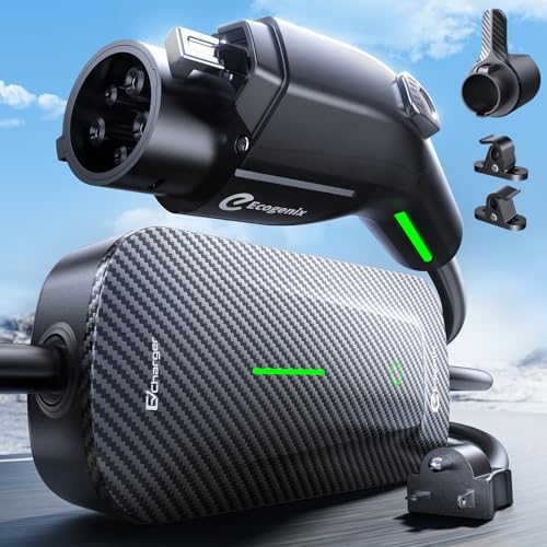 Portable Carbon Fiber EV Charger (Level 1+2, 16Amp)