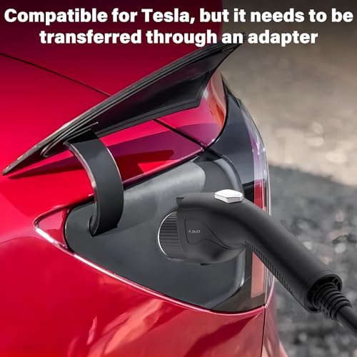 Portable EV Charger, NEMA 6-20 Plug, 110-240V