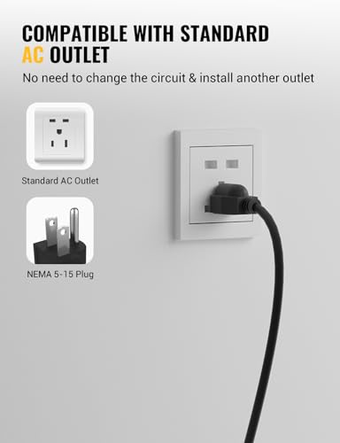 BougeRV Portable EV Charger Cable (16A, 25FT)