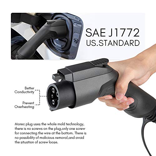 Morec 15A Portable EV Charger for All EVs
