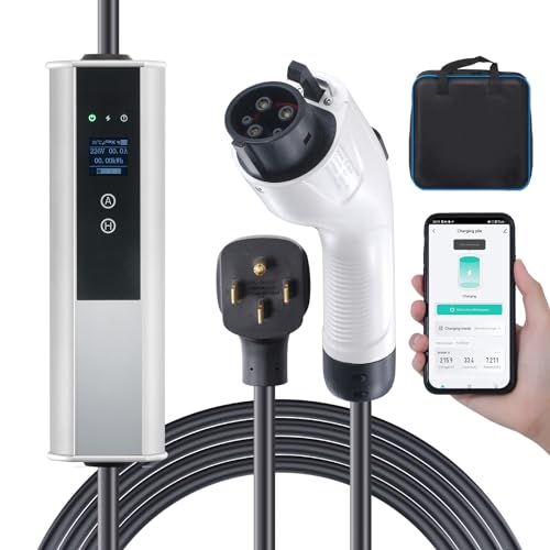 Portable Level 2 EV Charger with 40A Voltage