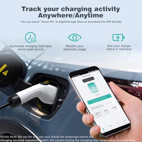 AIMILER Level 2 EV Charger with 25ft Cable