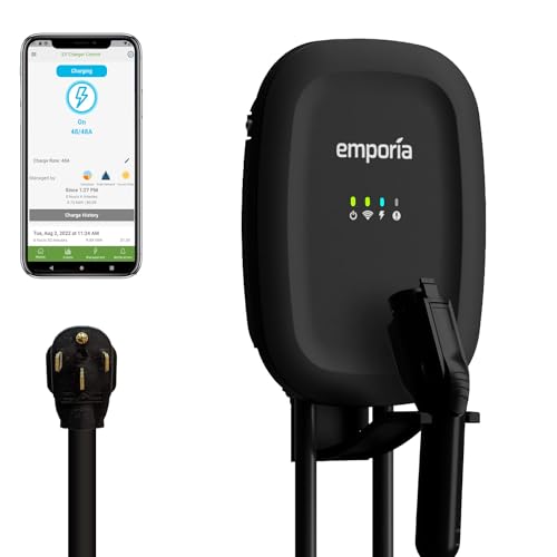 EMPORIA Level 2 EV Charger - WiFi Enabled
