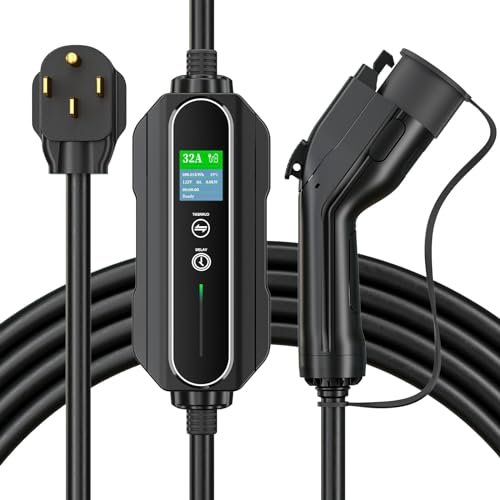addlon Level 2 EV Charger Cable, Portable 32A