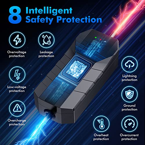 WonVon 32A Level 2 Portable EV Charger