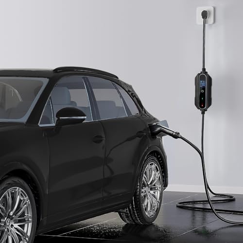 Portable Level 2 EV Charger with WiFi Monitoring