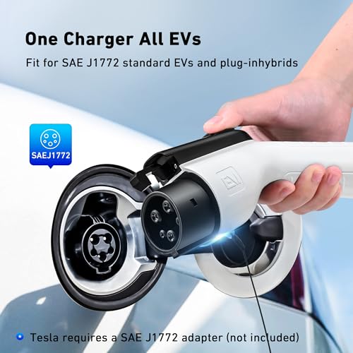 32A Level 2 EV Charger with Smart Screen