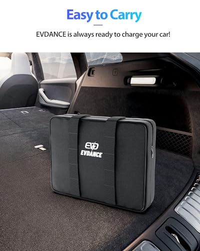 Portable Level 2 EV Charger with 25ft Cable