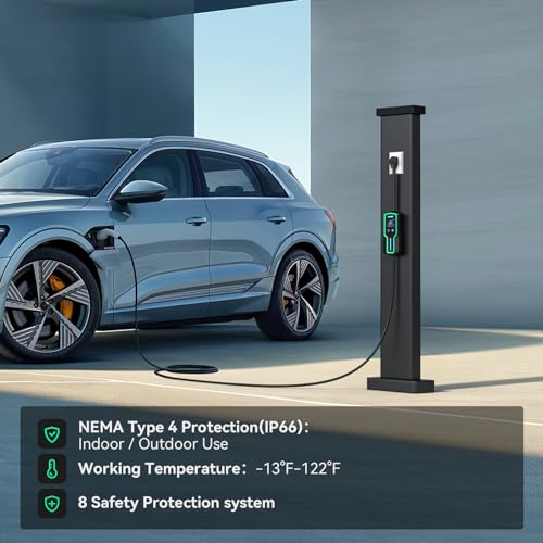 SOPHTRANS Level 2 EV Charger, 10-40 Amp, WiFi