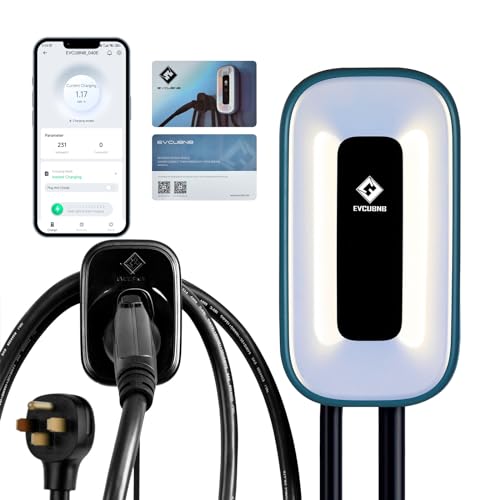 EVCUBNB Level 2 EV Charger, 50 Amp, 240V