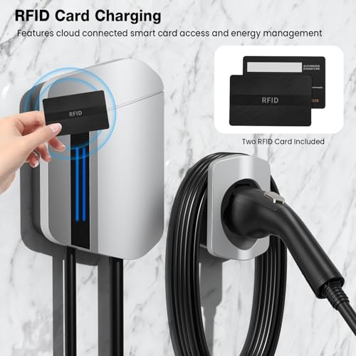 25ft Level 2 EV Charger with App Control