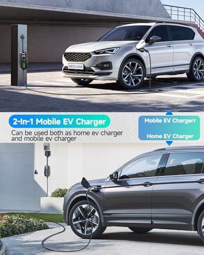 Portable Level 2 EV Charger with Extension Cord